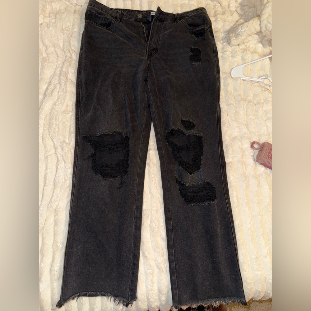 Flying Monkey Dark Gray Denim
